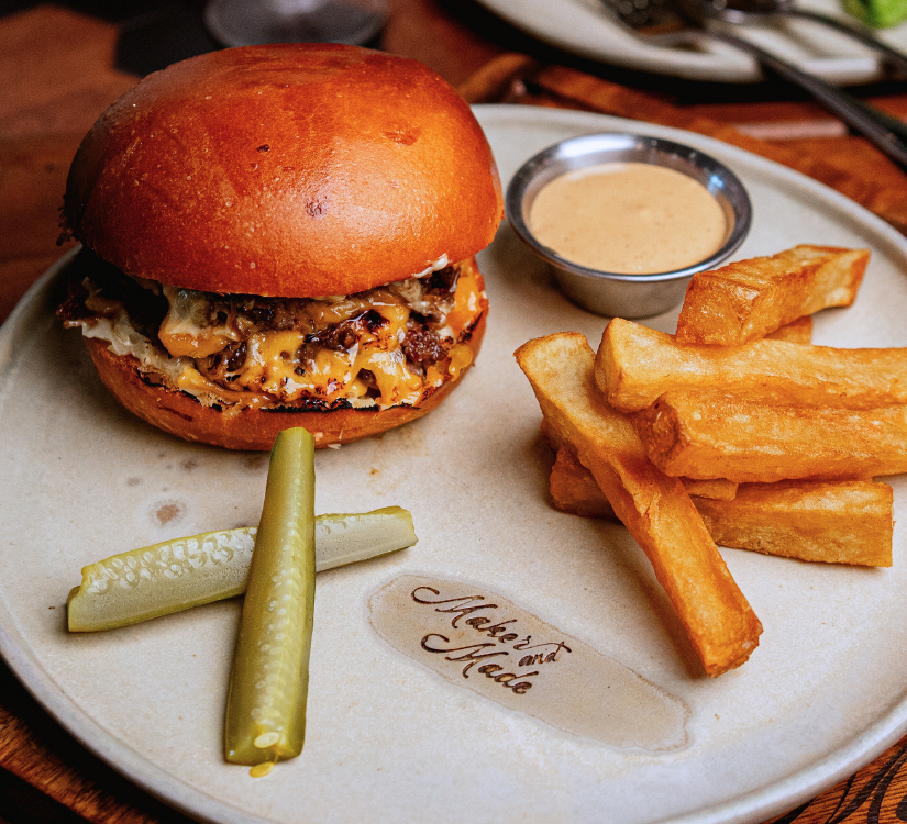 Smashed Wagyu Burger (D)