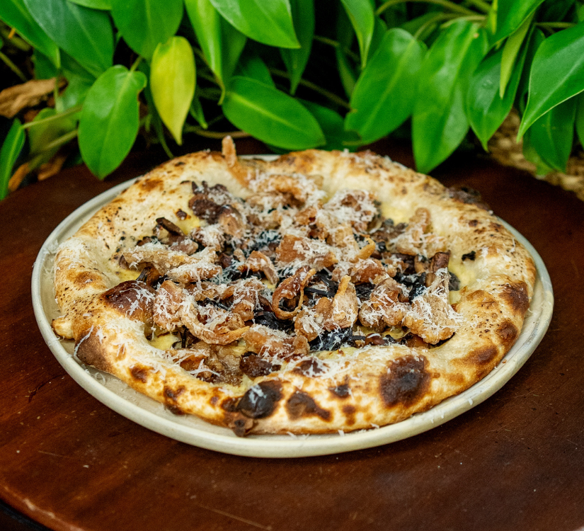 Cheesy 'Shrooms Pizza (V/D)