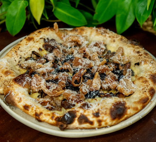 Cheesy 'Shrooms Pizza (V/D)