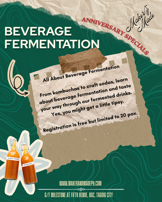 Rise with us: Beverage Fermentation Talk (25 May 2026)