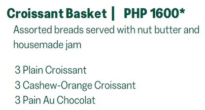 Meetings Made Wholesome - Croissant Basket