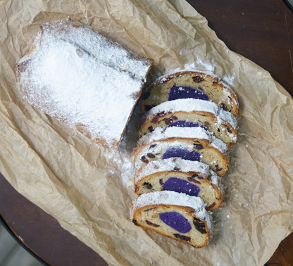 Ube Stollen (Loaf)