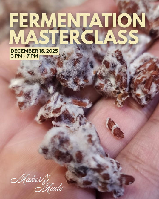 Fermentation Masterclass with Degustation (16 December 2025)